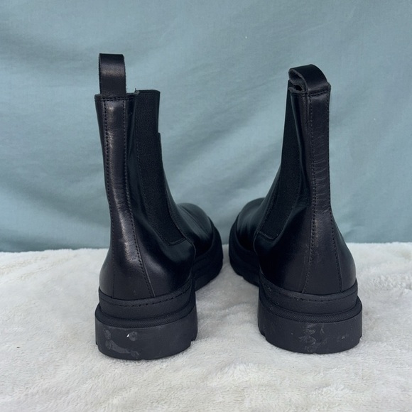 NWOT To Boot New York Allan Leather (Black) Men’s Boots Size 7.5 - Picture 4 of 8